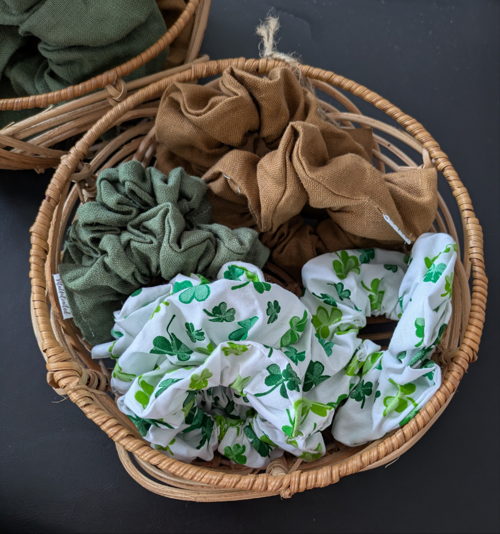 Patrick's Day / Shamrock Scrunchies