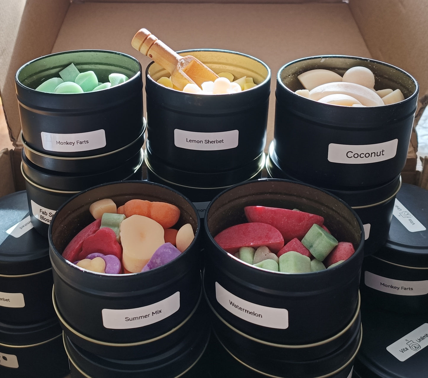 Wax Melt Tins