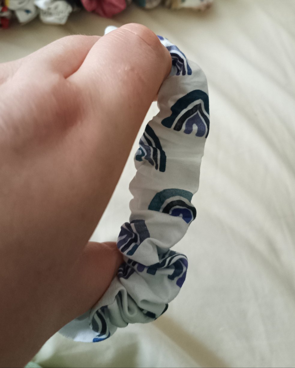 xxs Patterned Scrunchies