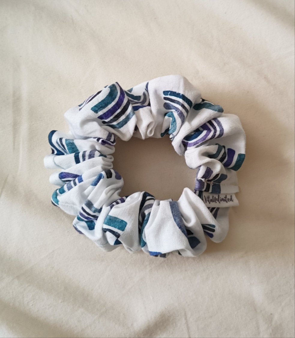 xxs Patterned Scrunchies