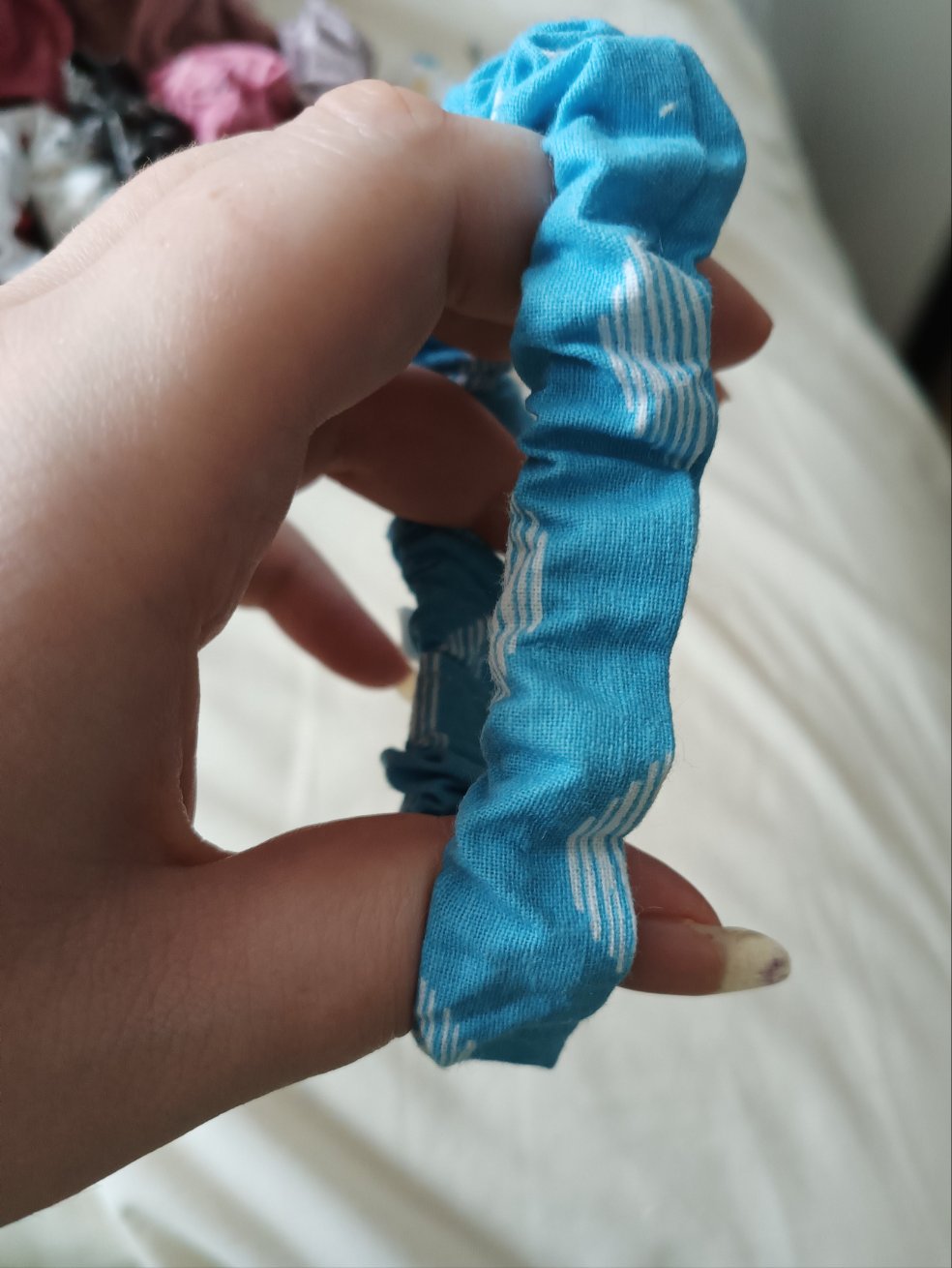 xxs Patterned Scrunchies