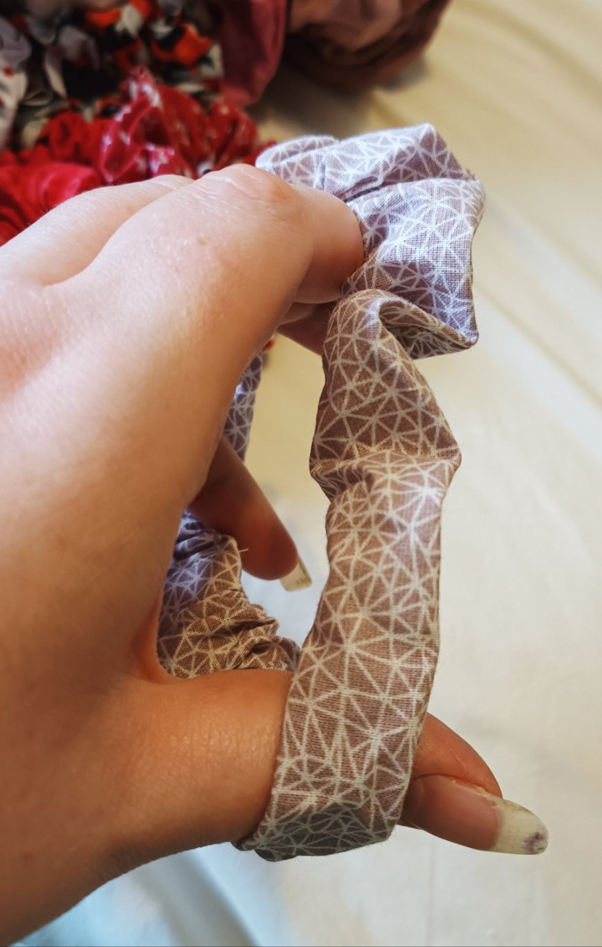 xxs Patterned Scrunchies