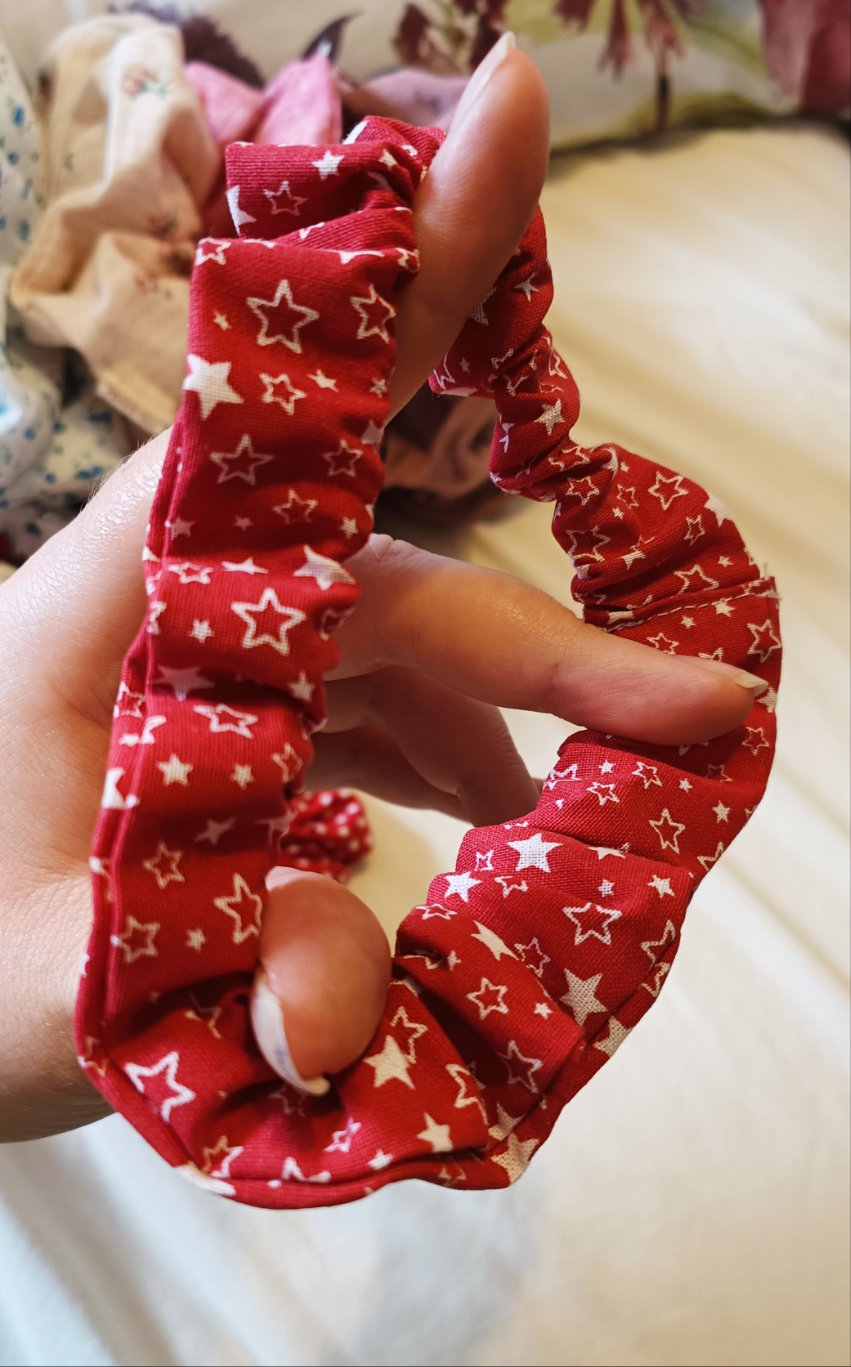 xxs Patterned Scrunchies