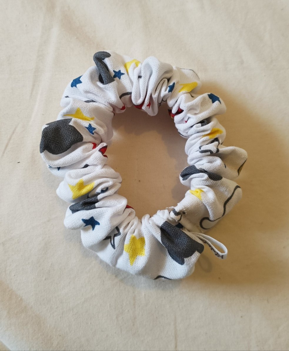 xxs Patterned Scrunchies
