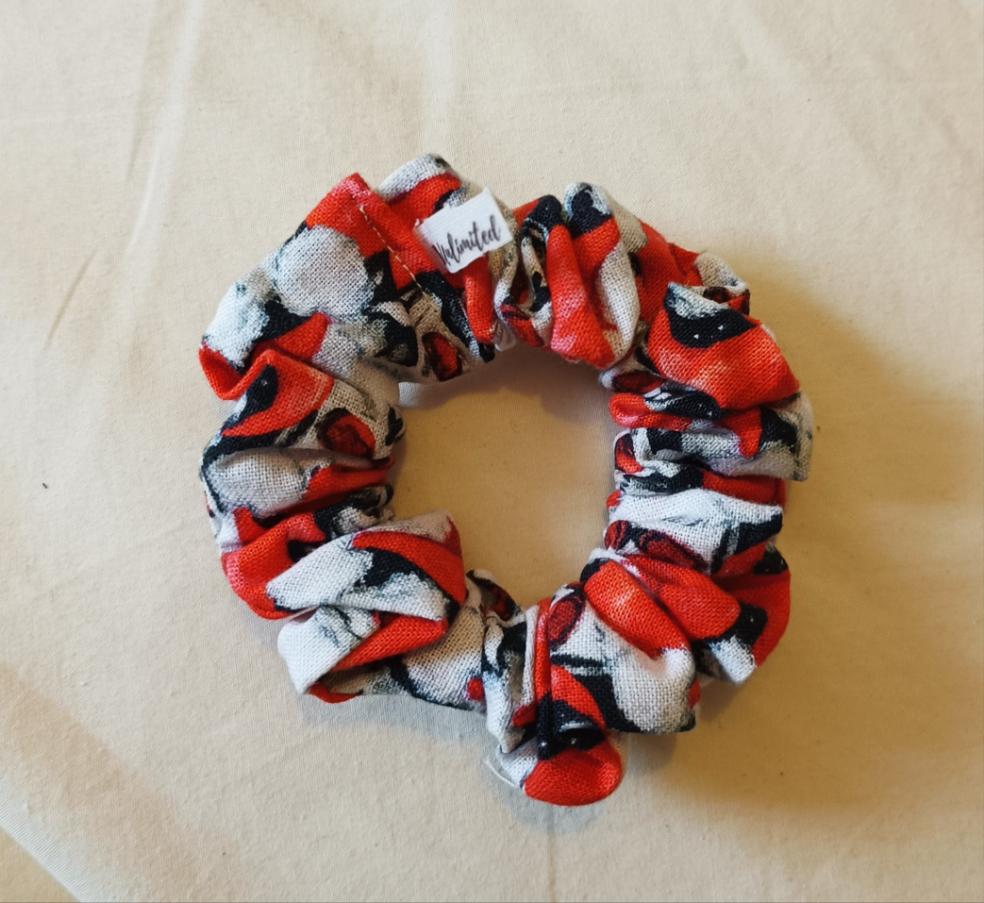 xxs Patterned Scrunchies