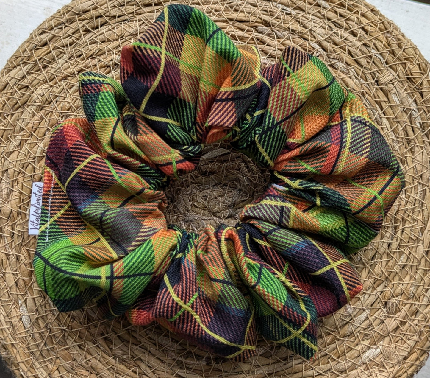 Autumn Halloween Medium Hair Scrunchis - VitaUnlimited