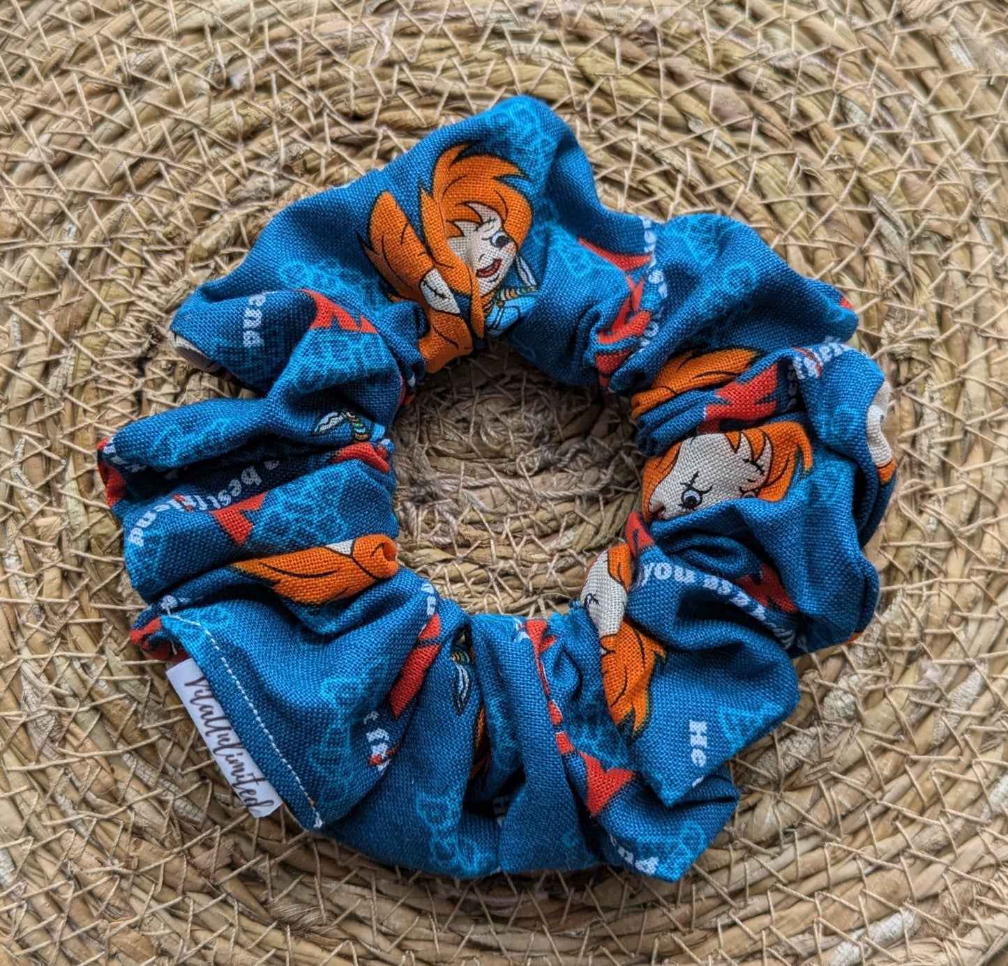 Autumn Halloween Small Hair Scrunchies - VitaUnlimited