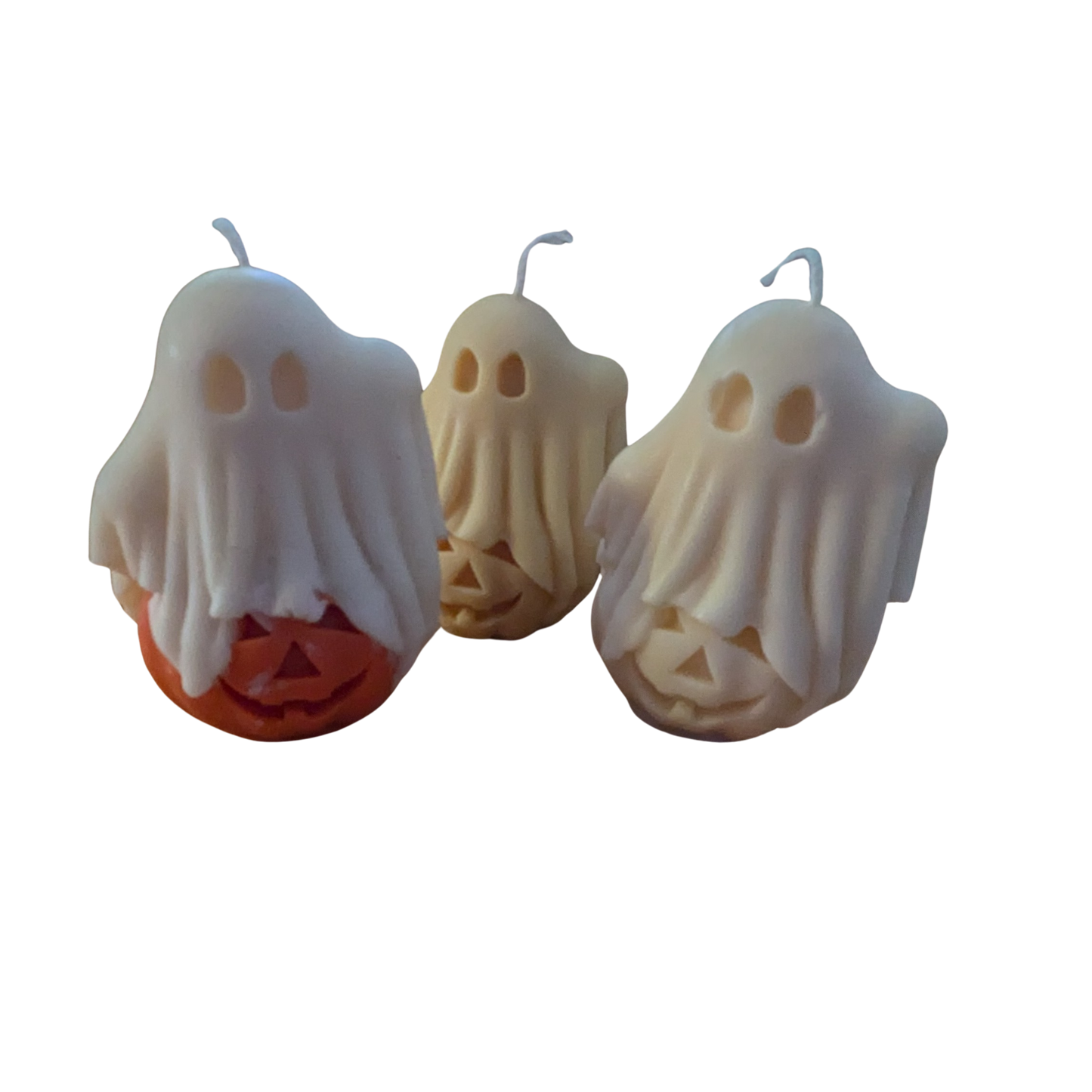 Ghost Pumpkin Candle