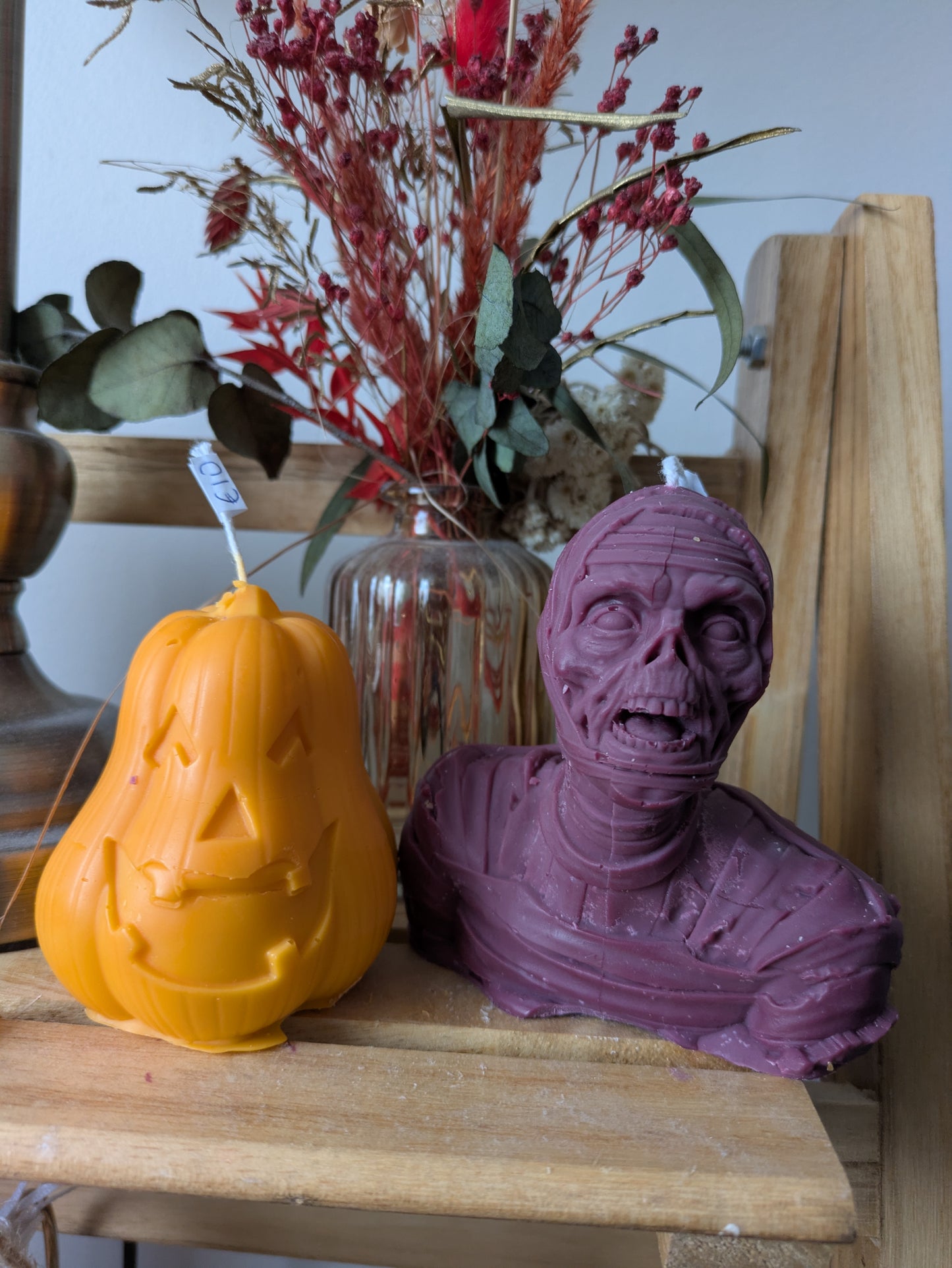 Autumn Halloween Decor Candles -Reclaimed Collection
