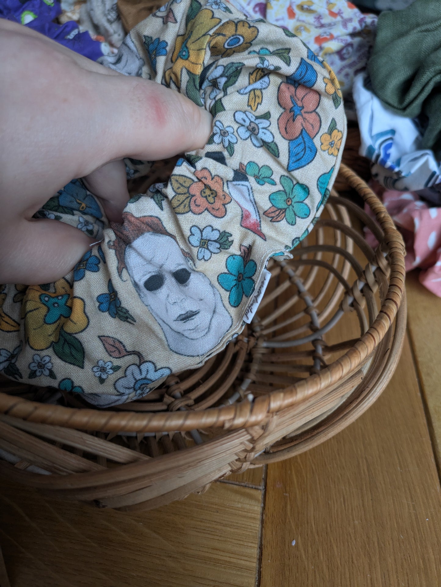 XL Autumn/Halloween Scrunchies/Bun Toppers