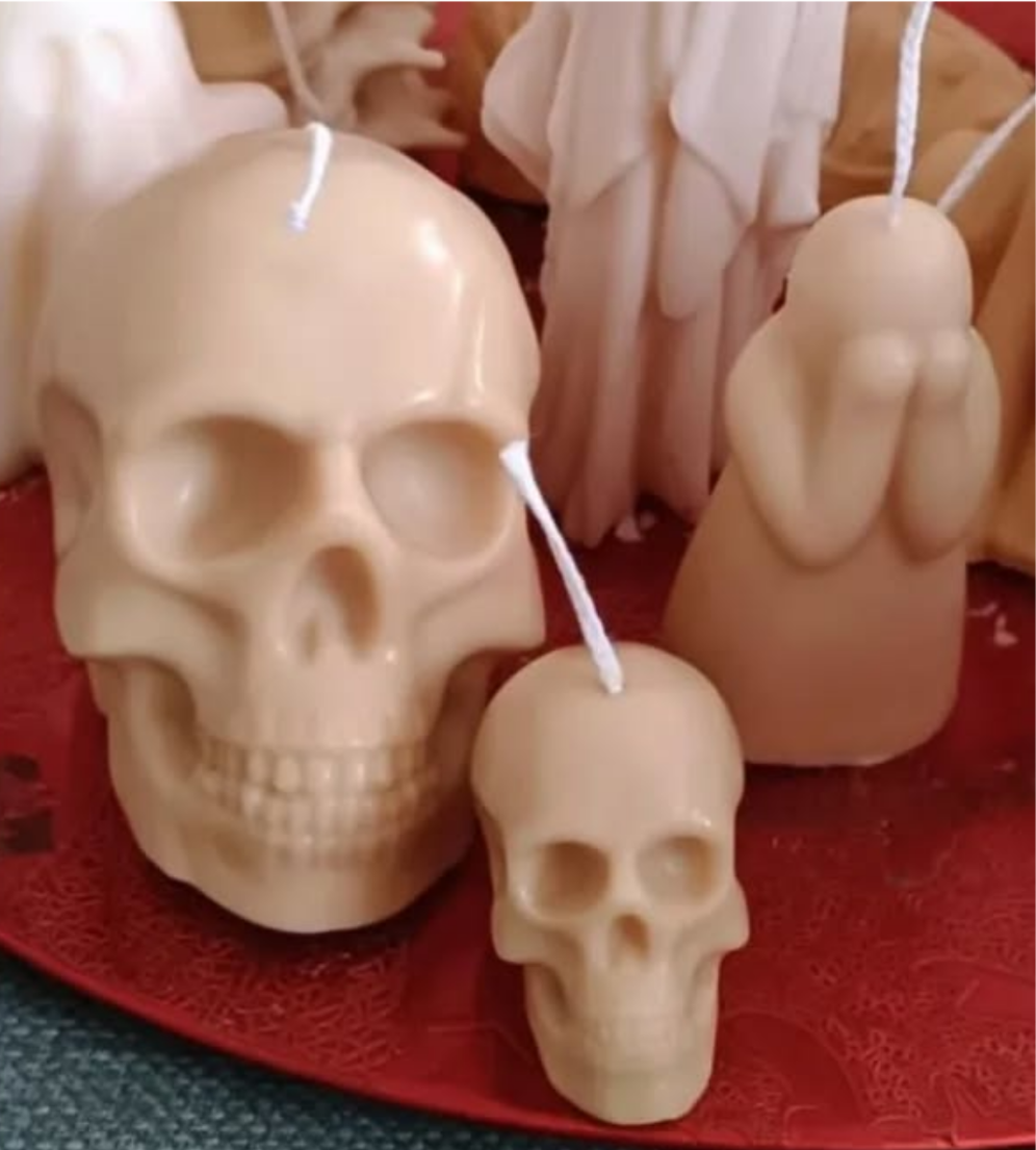 Skull Candle / Blood Skull Candle