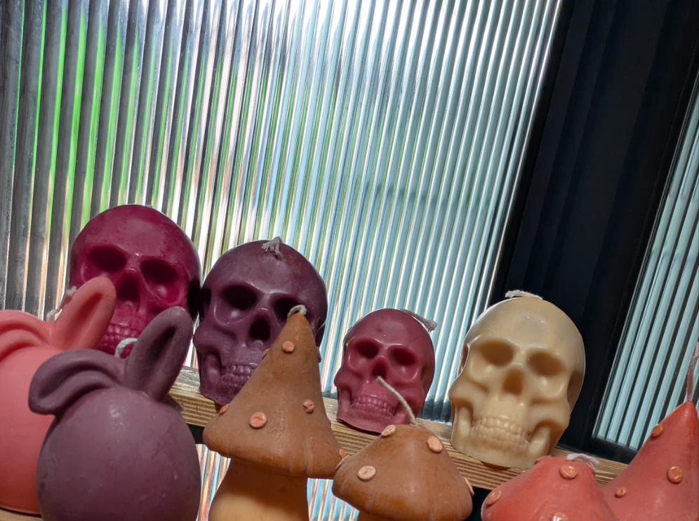 Skulls - Statement Candle Decor