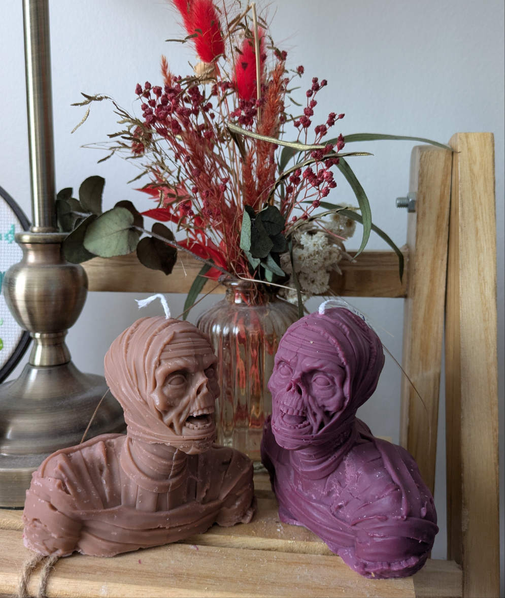 Autumn Halloween Decor Candles -Reclaimed Collection