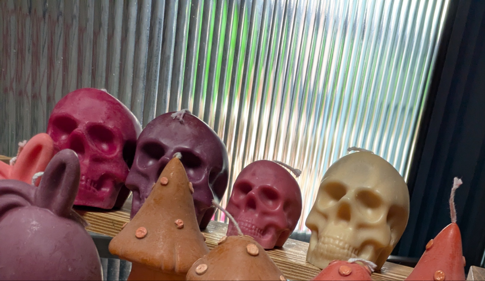 Skulls - Statement Candle Decor