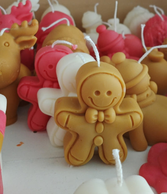 Gingerbread Man Candle Mini Gingie 50gms