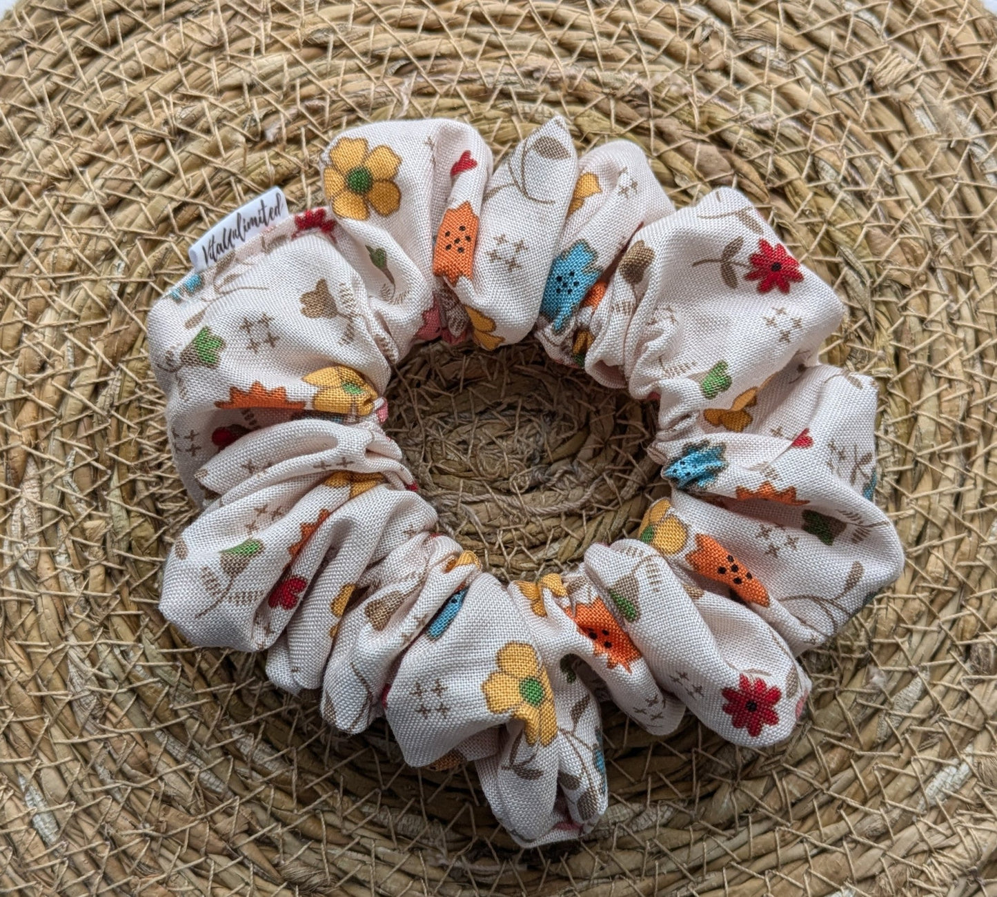 Autumn Halloween Small Hair Scrunchies - VitaUnlimited