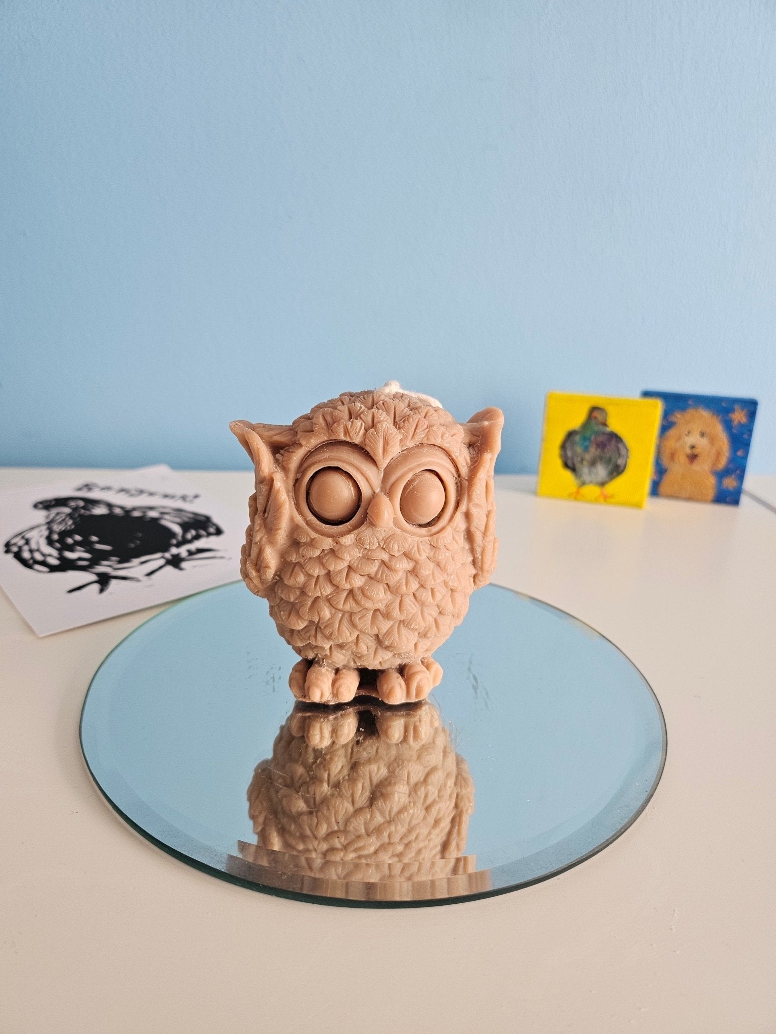 Brown Owl Candle - VitaUnlimited