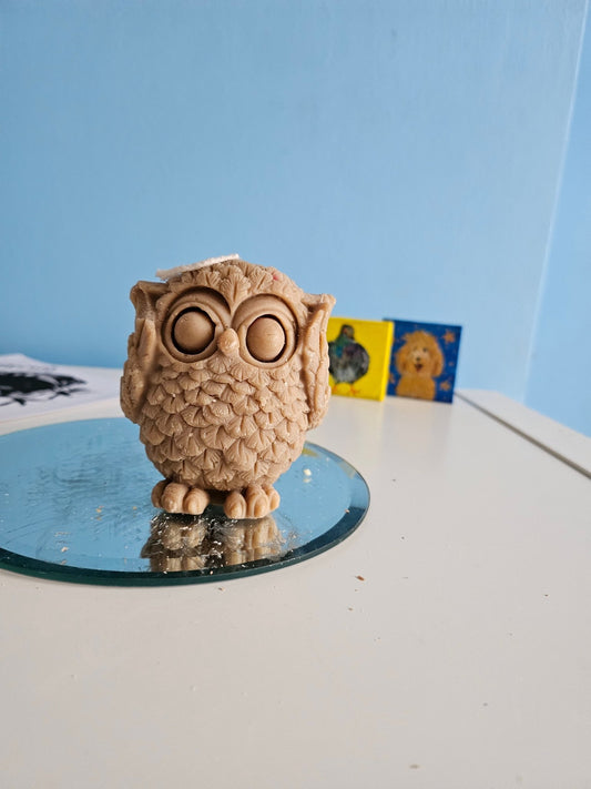 Brown Owl Candle - VitaUnlimited