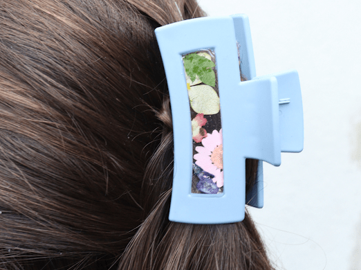 Medium Botanical Window Hair Claw - Artemis Rising X Vita Unlimited - VitaUnlimited