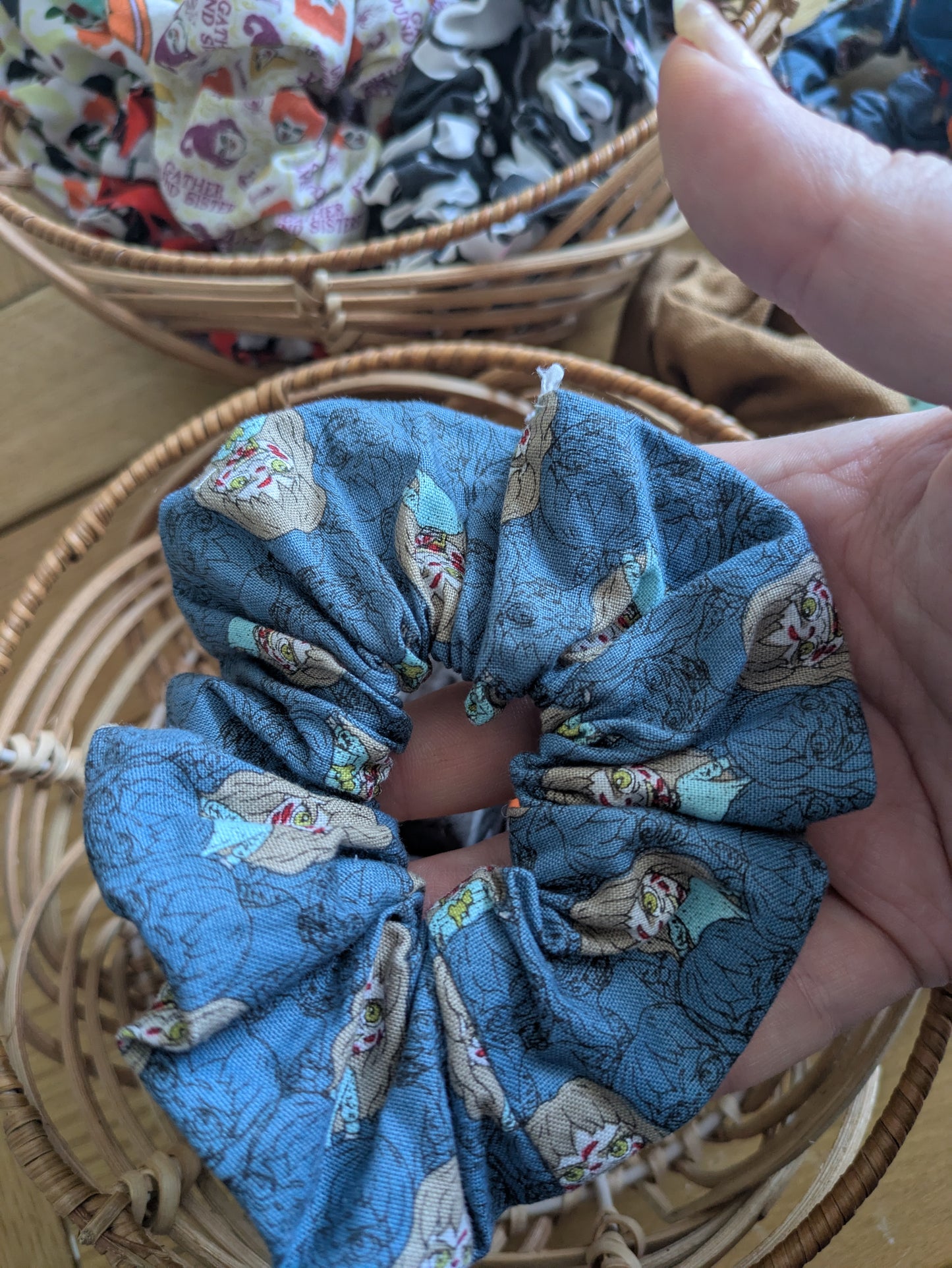 Autumnal / Halloween Horror Hair Scrunchies