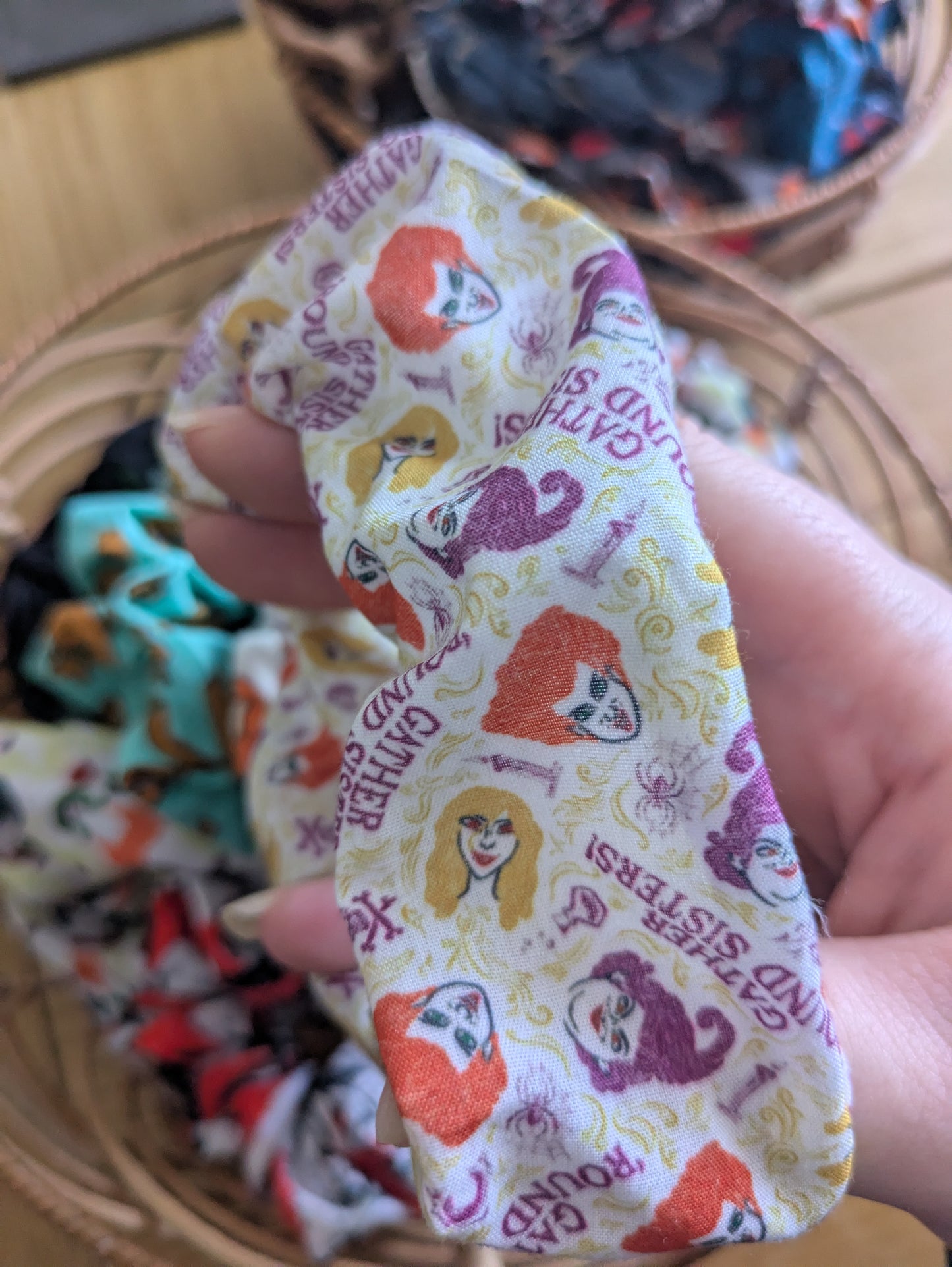 Autumn Halloween Hair Scrunchies - Sale