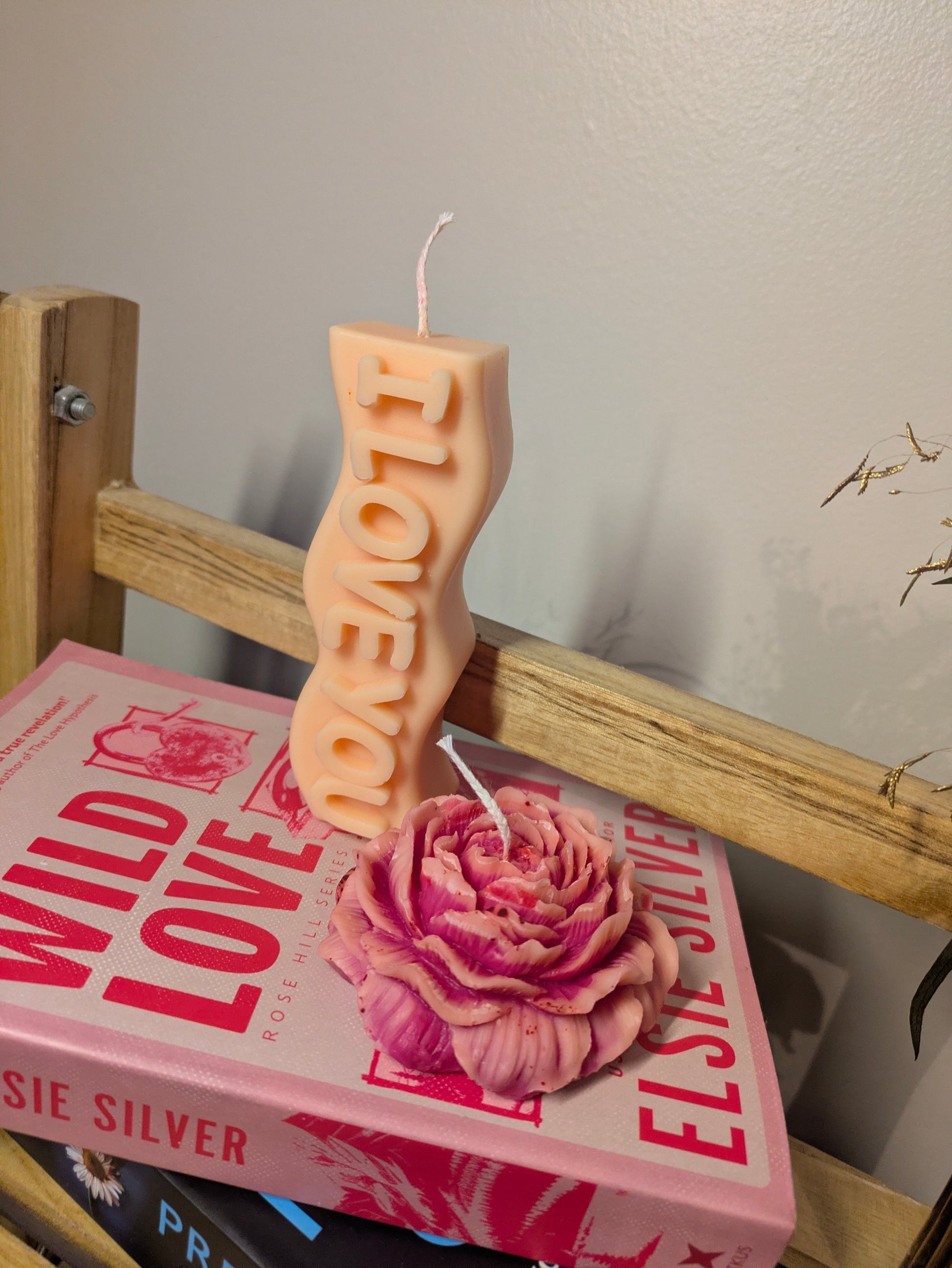 Love Pillar Candles - Valentine's Collection - VitaUnlimited