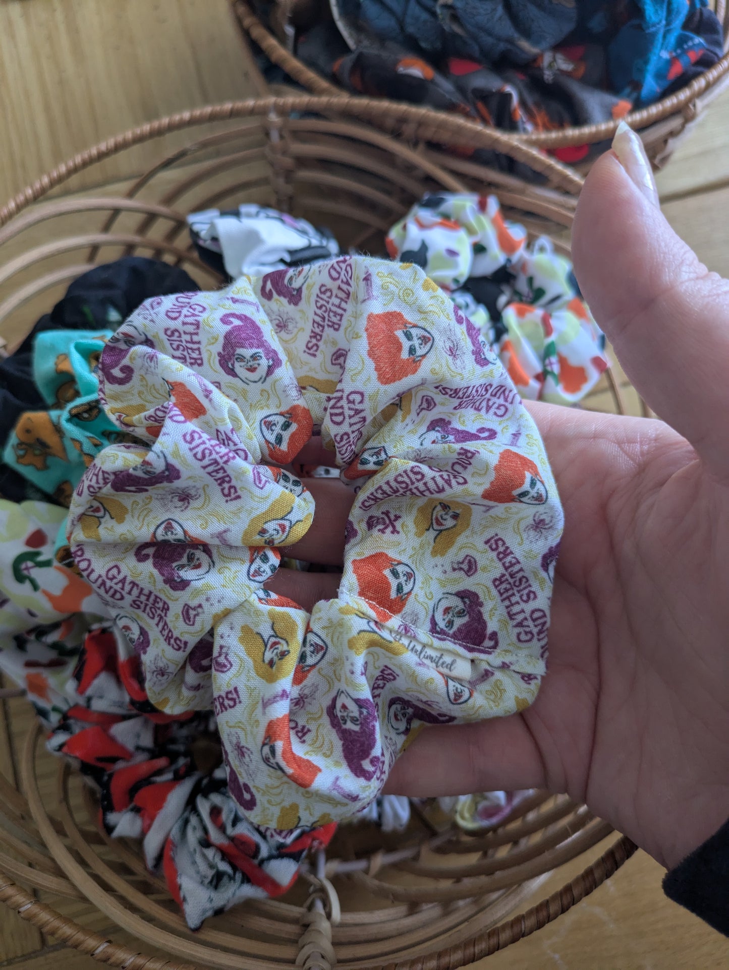 Autumn Halloween Hair Scrunchies - Sale
