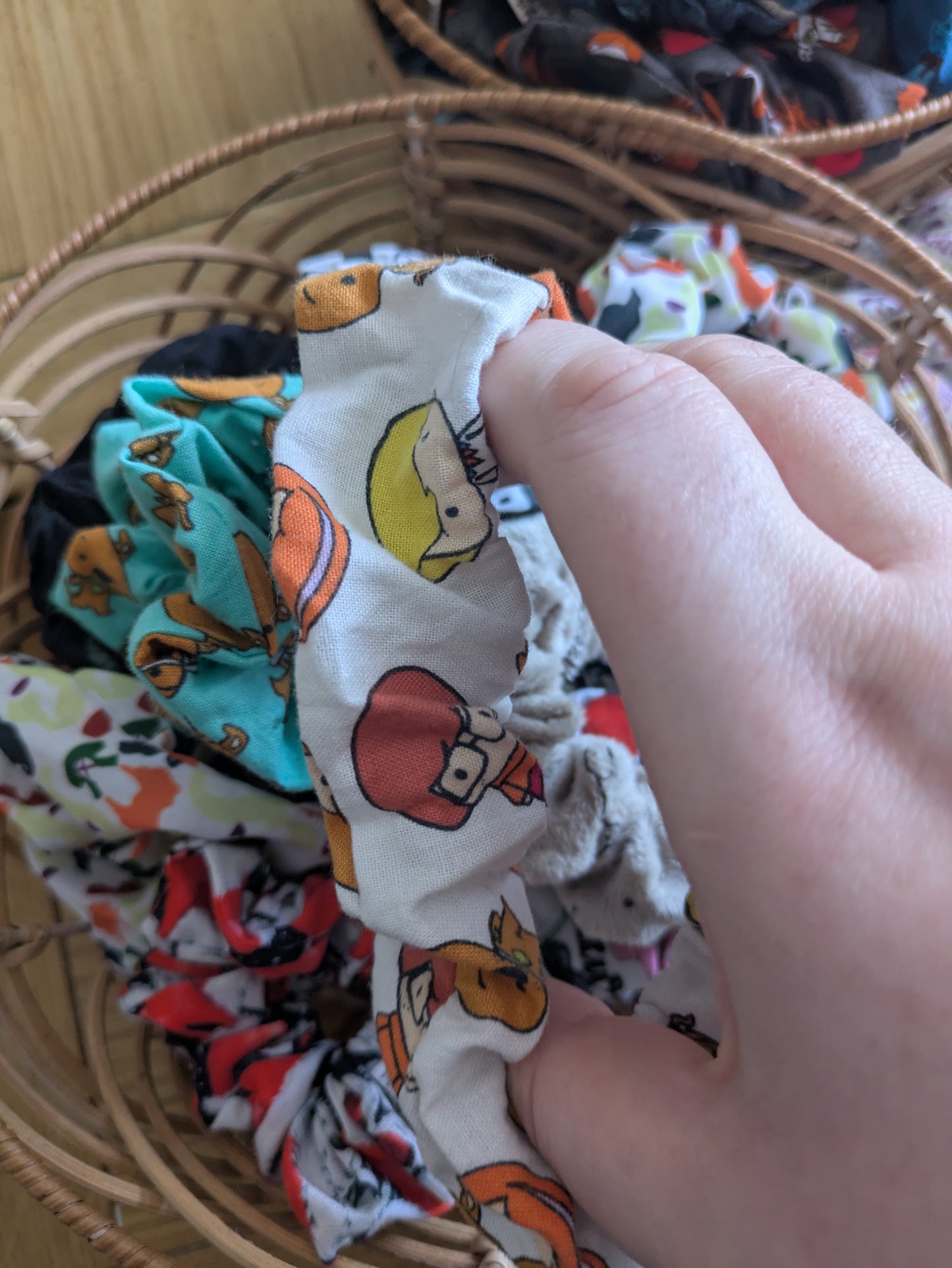 Autumn Halloween Hair Scrunchies - Sale