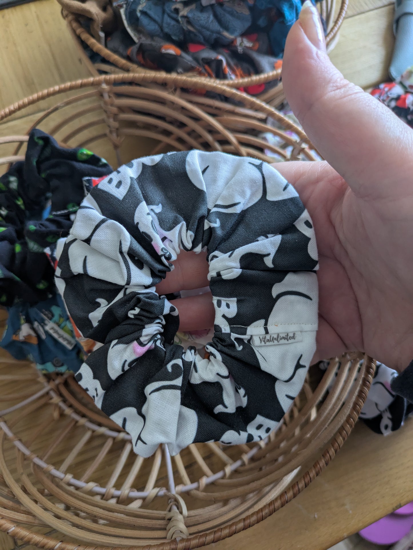 Autumn Halloween Hair Scrunchies - Sale