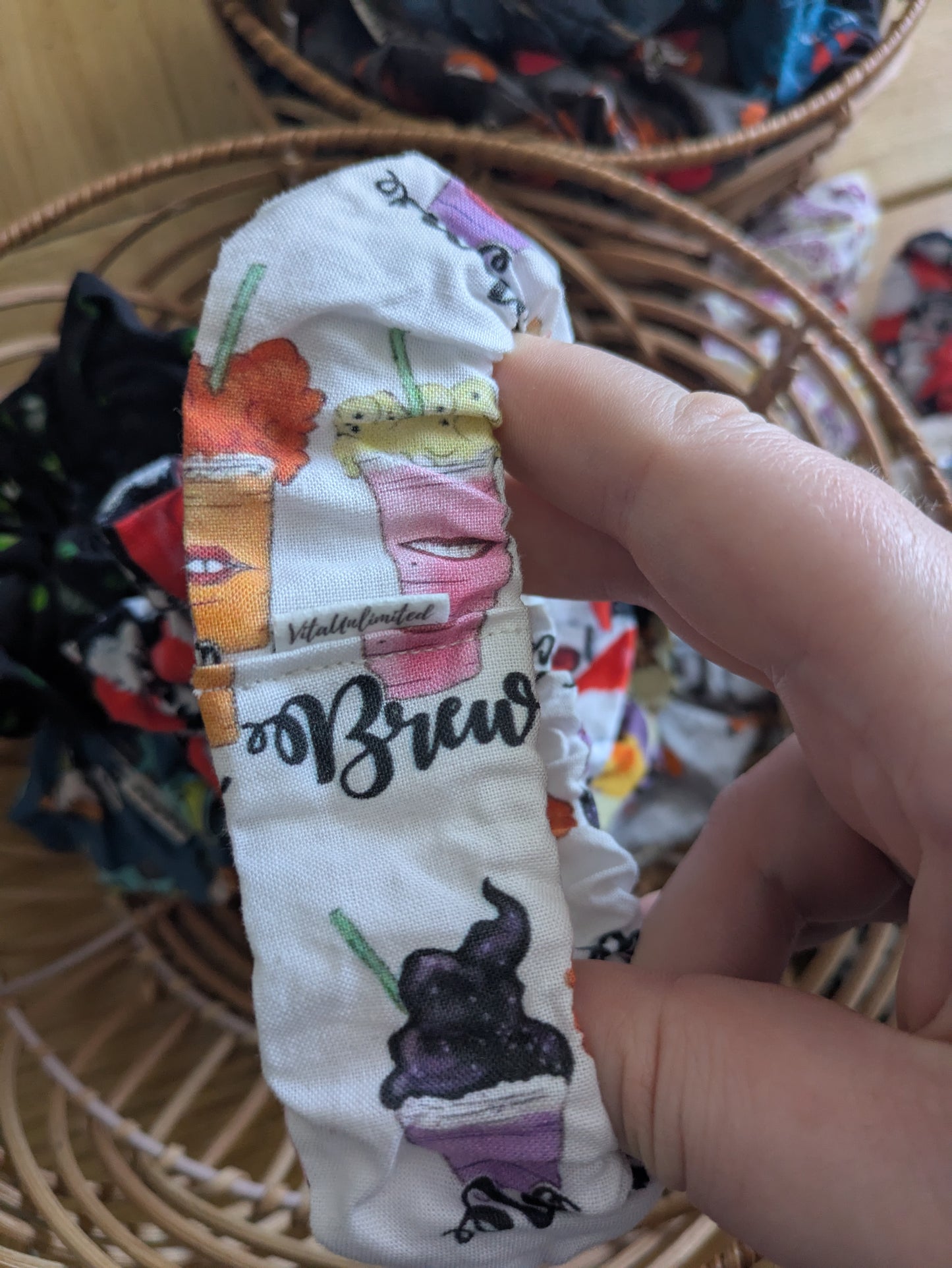 Autumn Halloween Hair Scrunchies - Sale