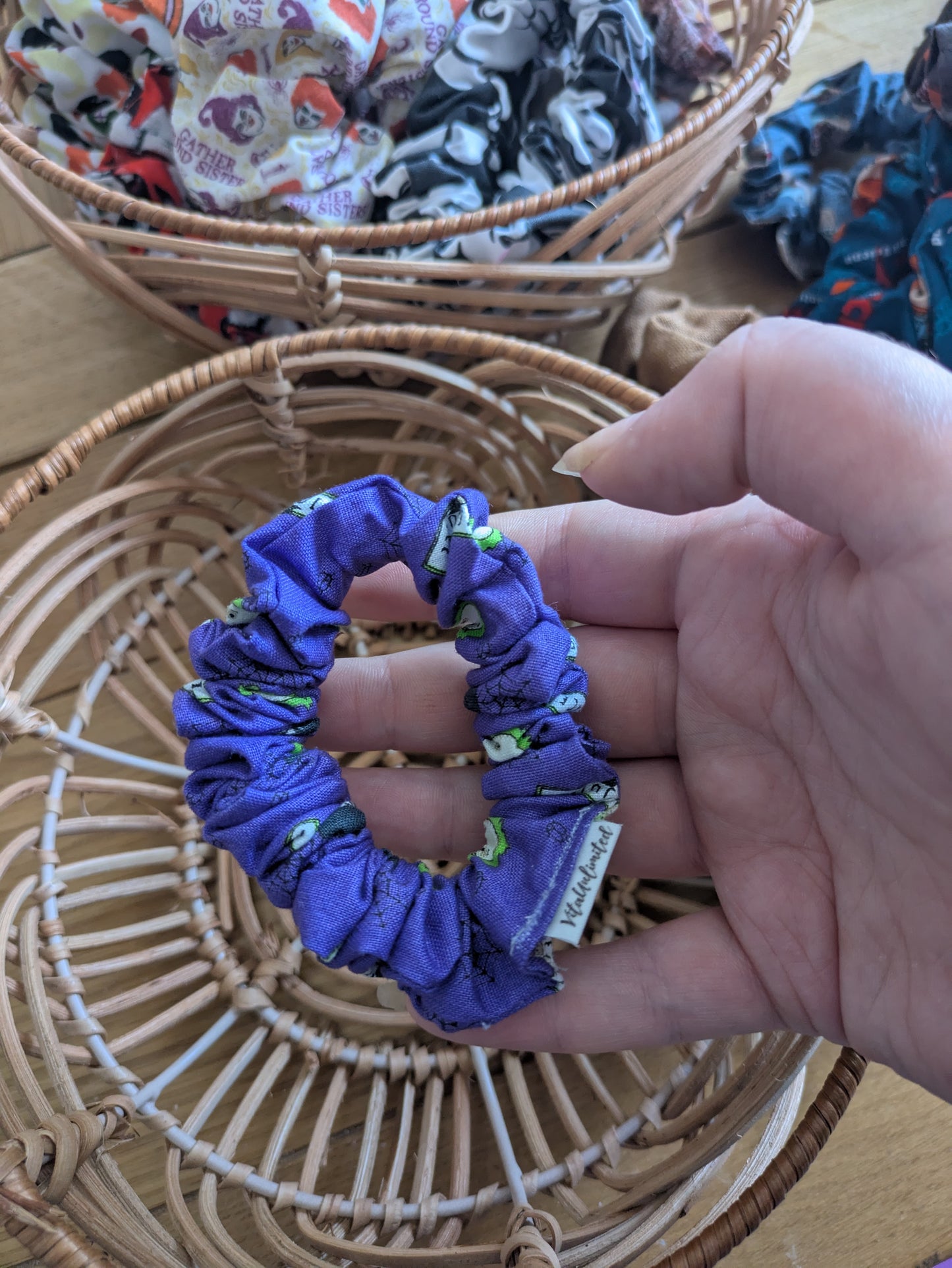 Autumnal / Halloween Horror Hair Scrunchies