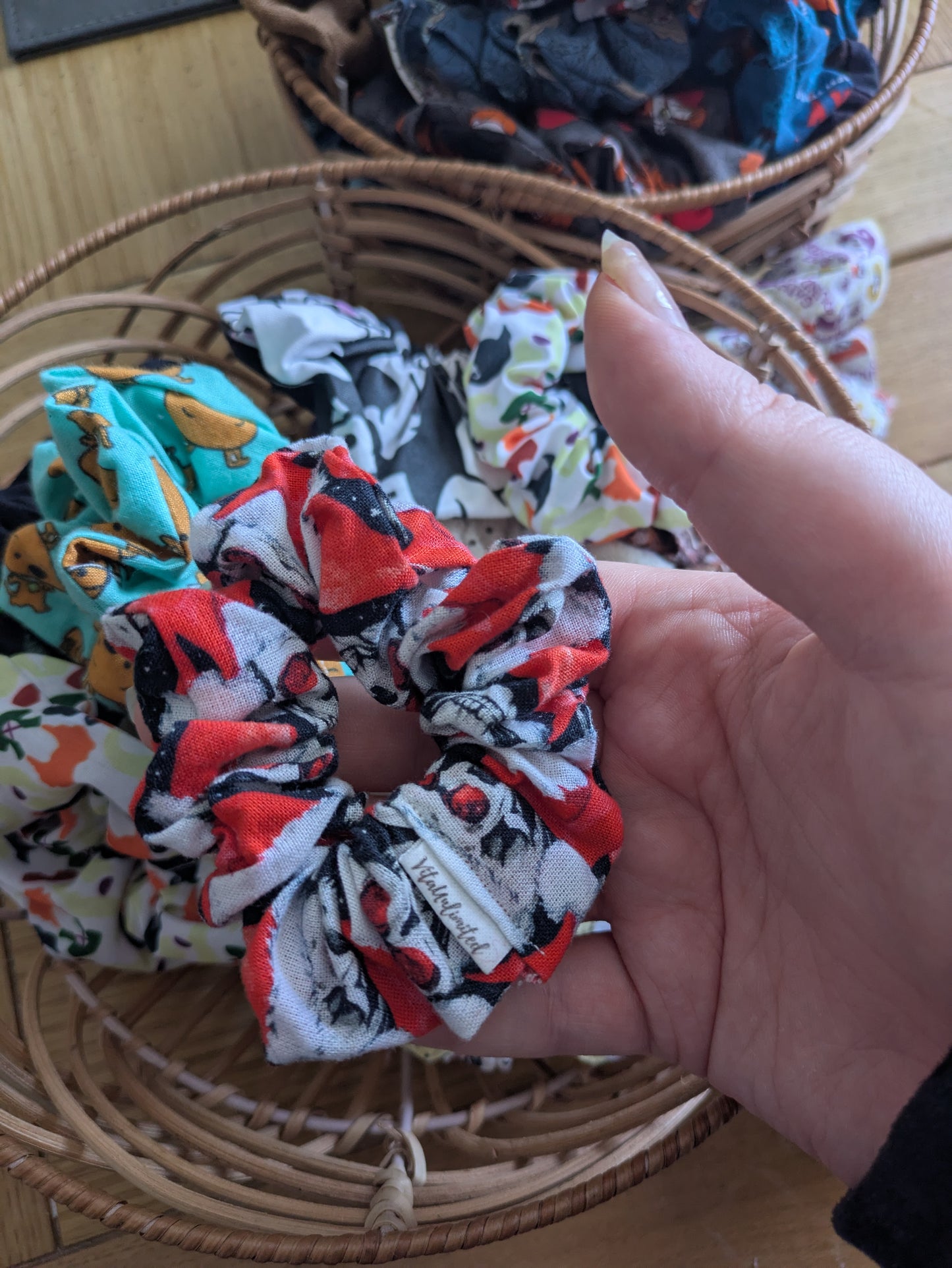 Autumn Halloween Hair Scrunchies - Sale