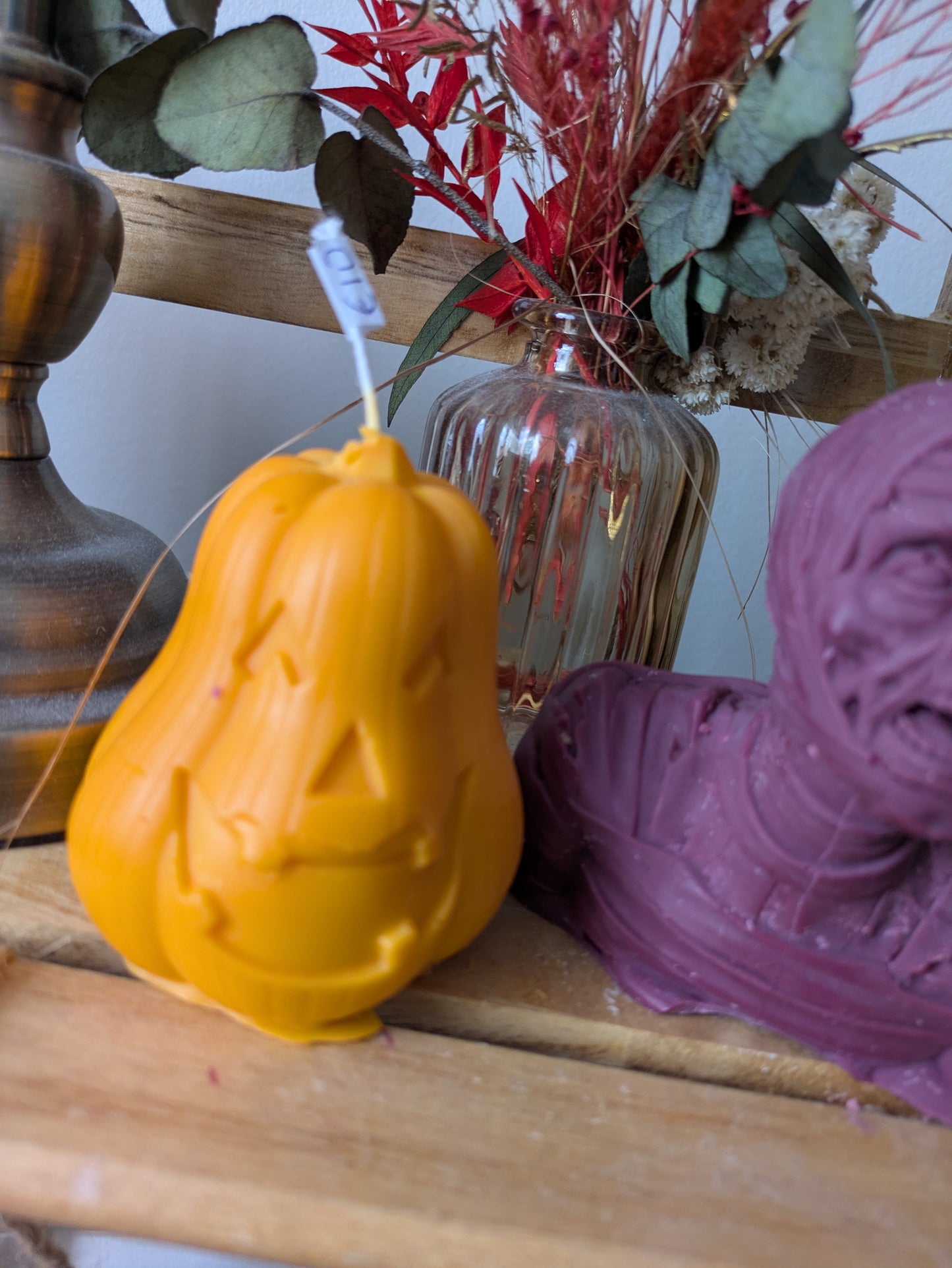 Autumn Halloween Decor Candles -Reclaimed Collection