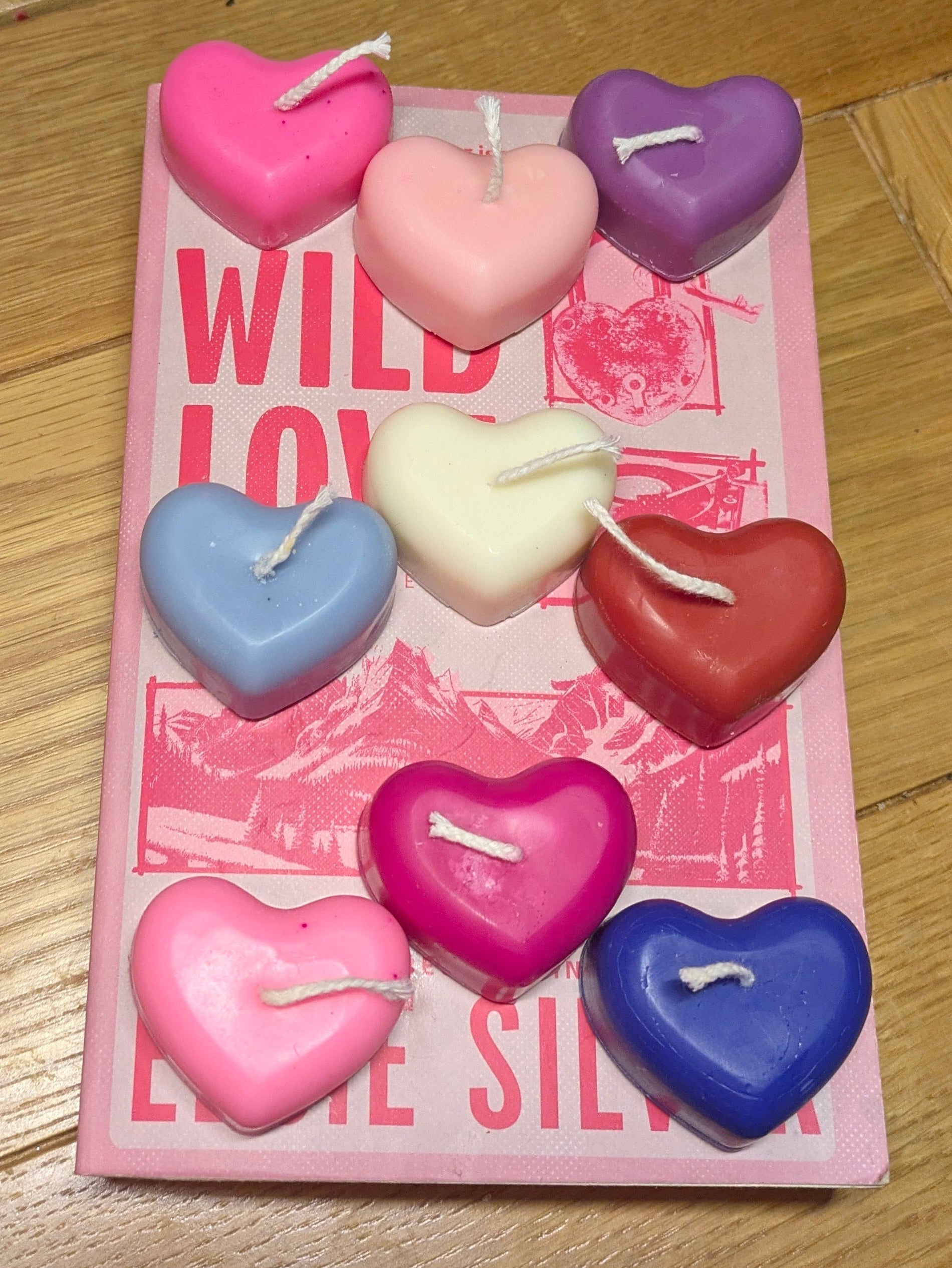 Mini Heart Candles - Valentine's Collection - VitaUnlimited