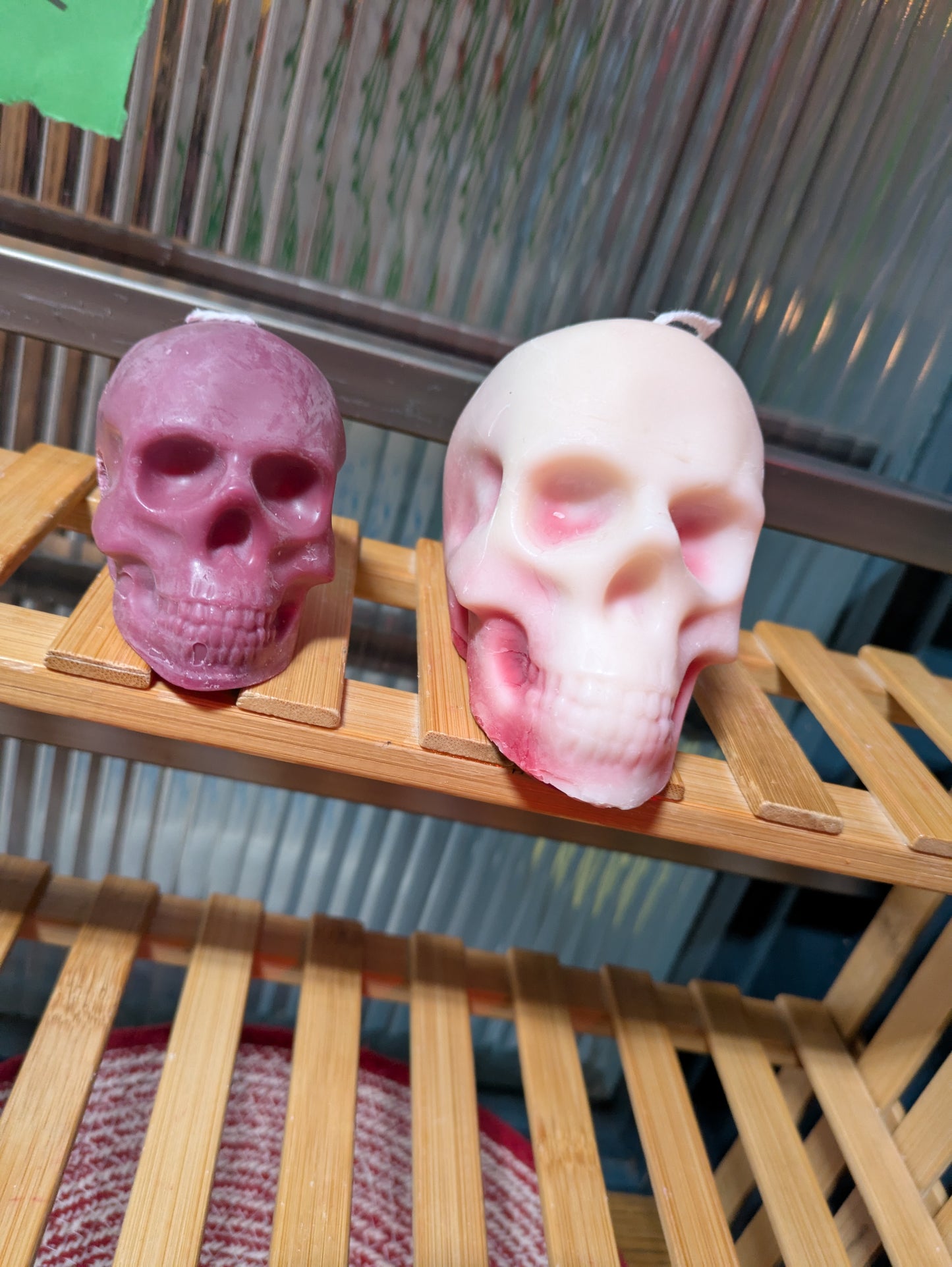 Fractured Skulls - Statement Candle Decor