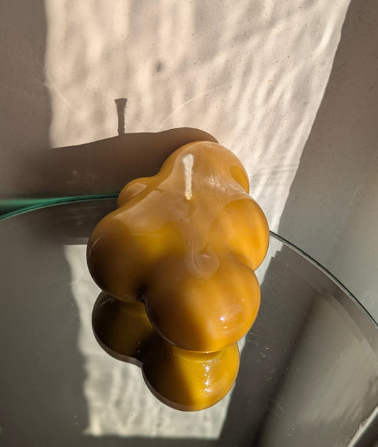 Small Yellow Cloud - Gloss Candle