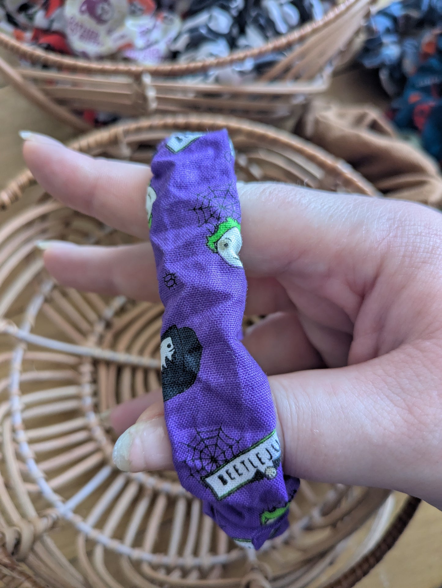 Autumnal / Halloween Horror Hair Scrunchies