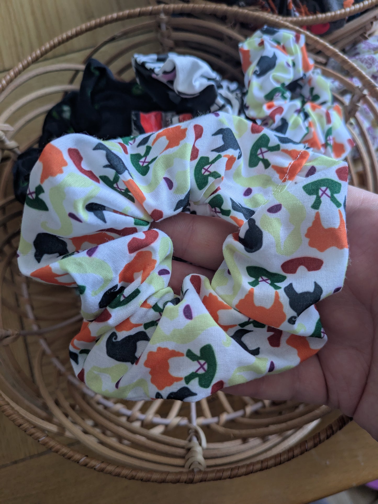 Autumn Halloween Hair Scrunchies - Sale