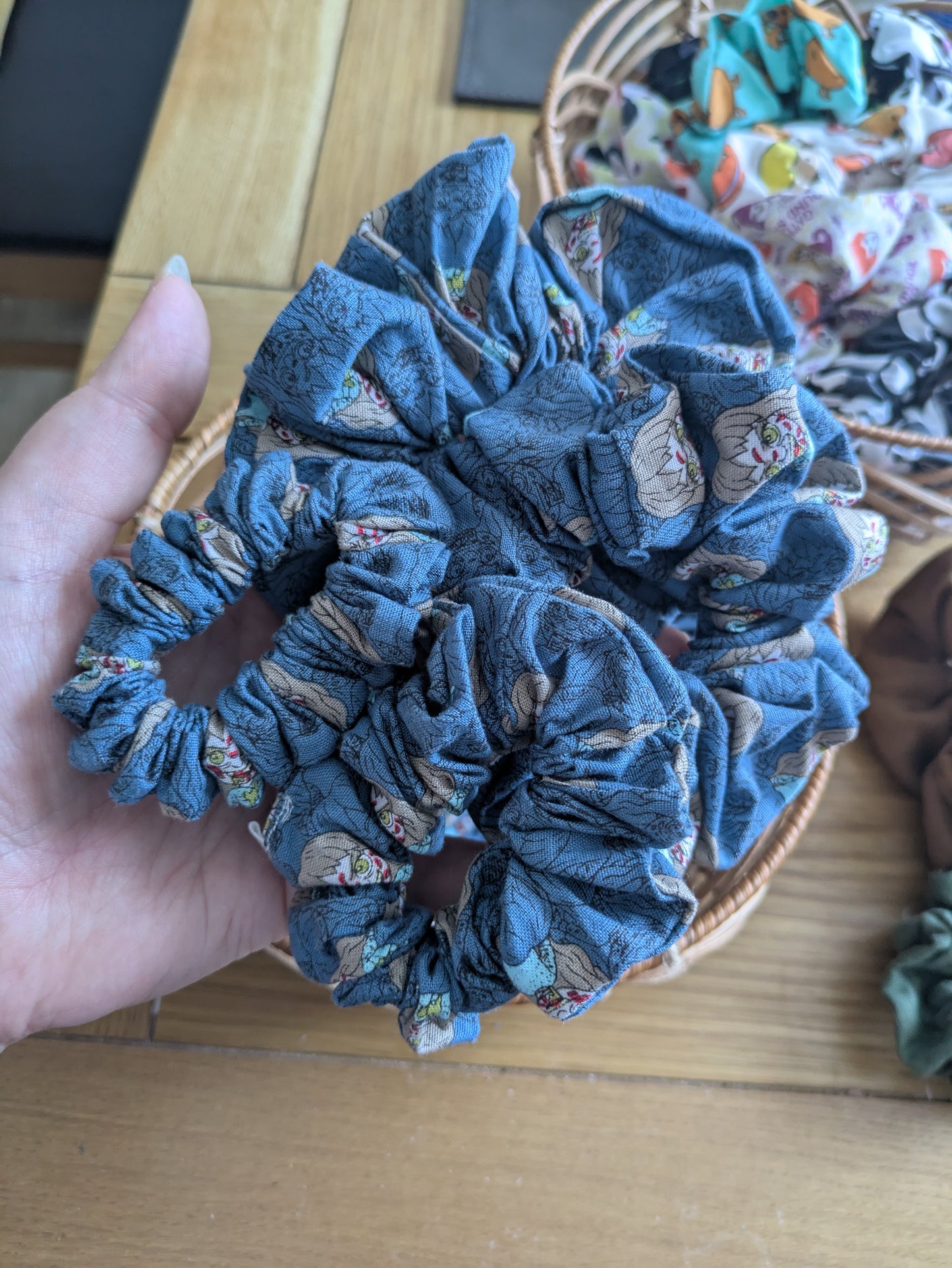 Autumnal / Halloween Horror Hair Scrunchies