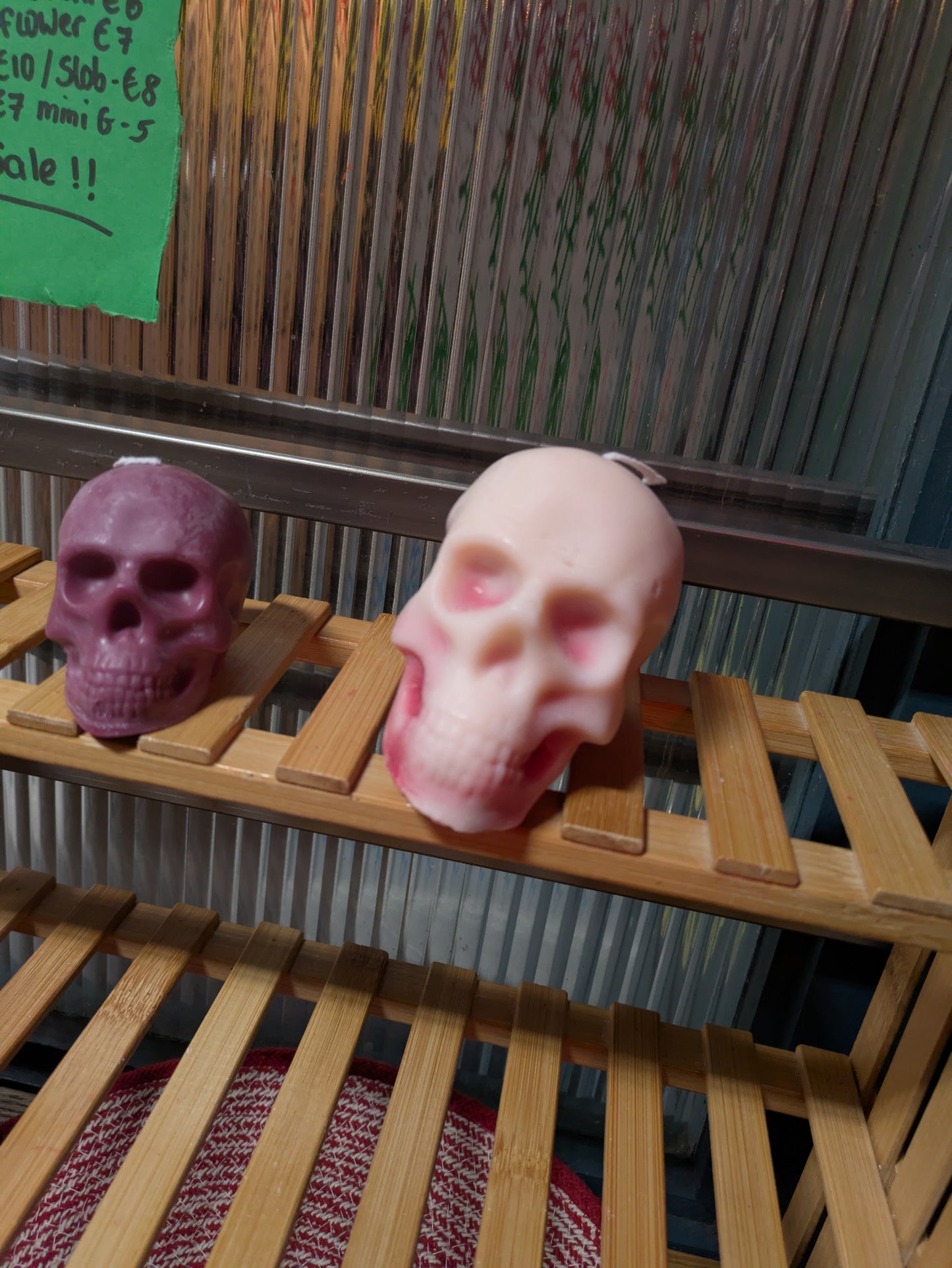 Fractured Skulls - Statement Candle Decor
