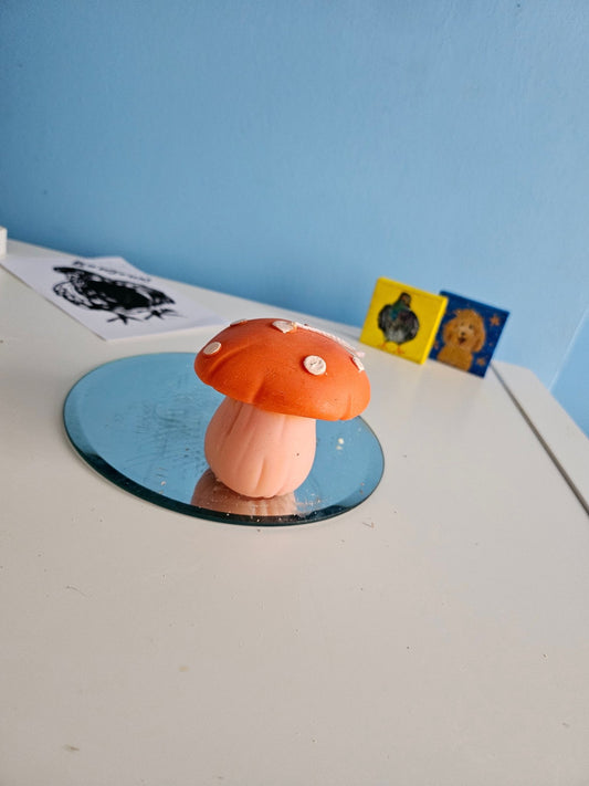 Small Mushroom - Hand Painted - VitaUnlimited