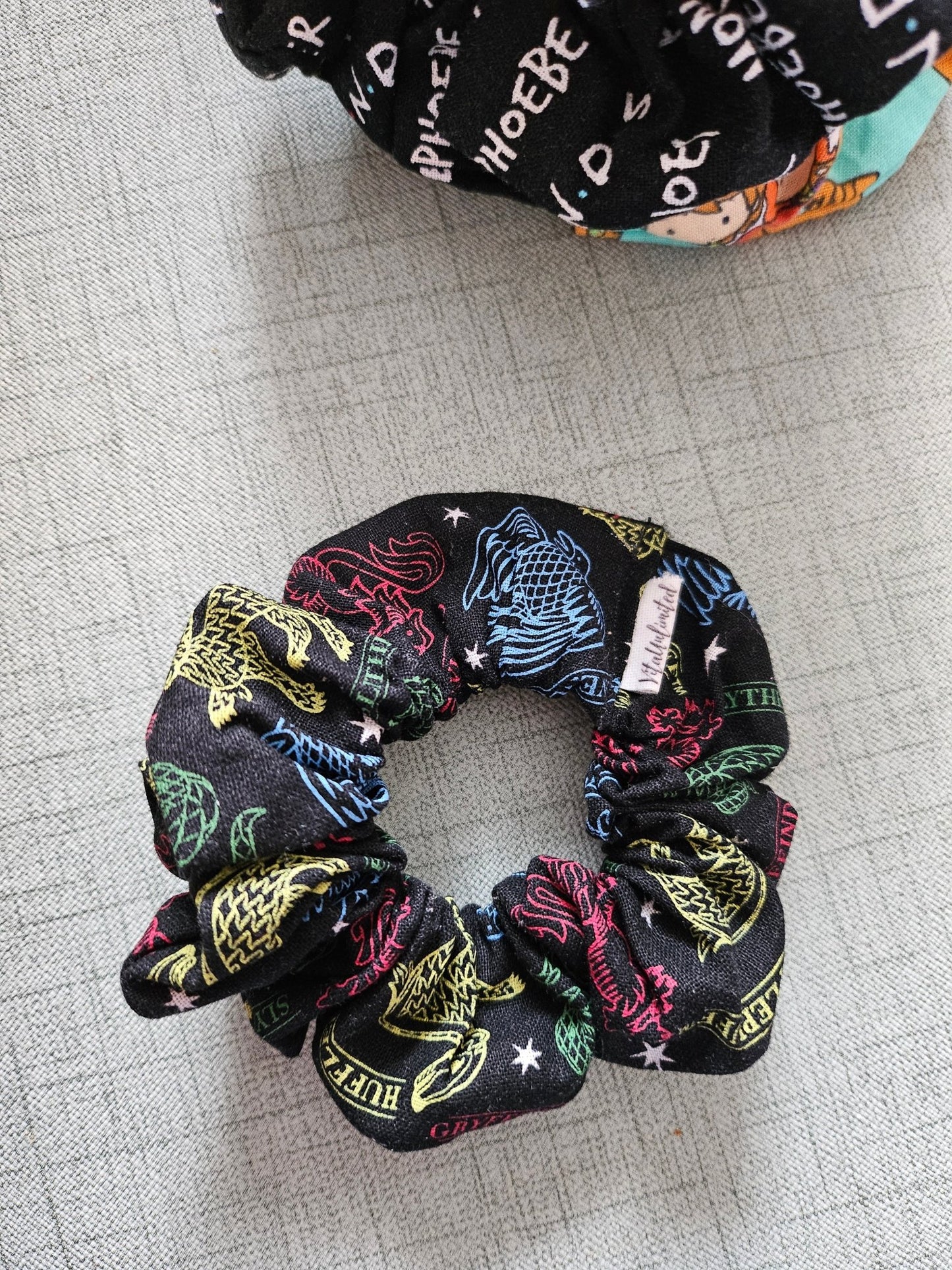 X Small Thin Elastic Patterned Scrunchies - VitaUnlimited