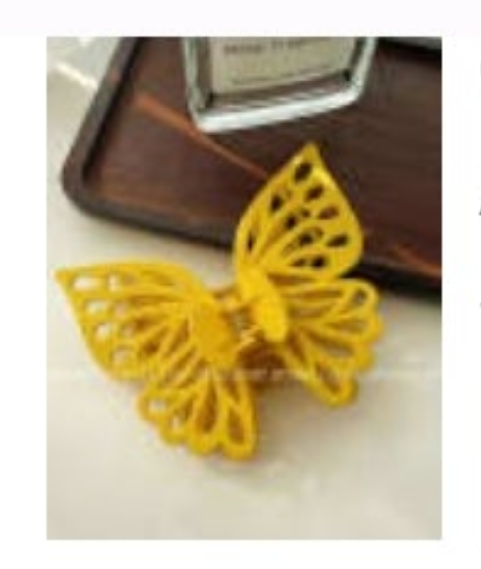 XL Large Butterfly Hair Claws